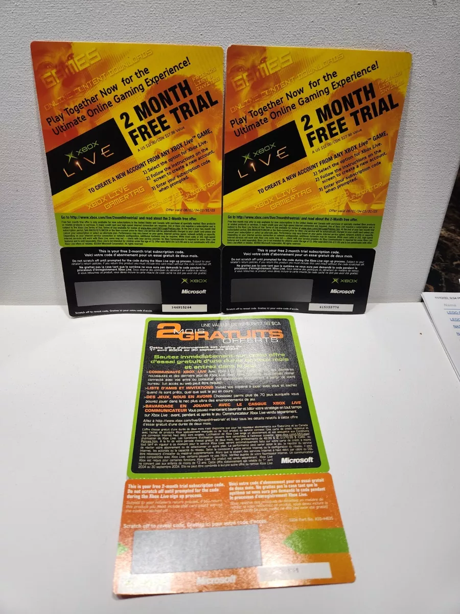 Xbox live 17.99 cheap
