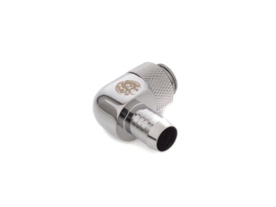 Bitspower G1/4'' Silver Rotary Angle 3/8'' Fitting (BP-LRII)