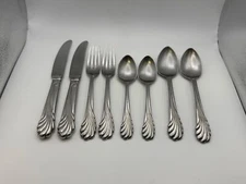 Yamazaki 18/8 Stainless Steel COVE 8 Piece Flatware Lot