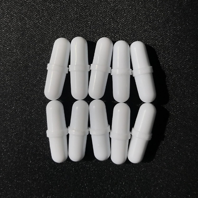 10 Barreaux Magnétiques Agitateur PTFE - 20mm - Pour Agitateur Magnétique De Laboratoire
