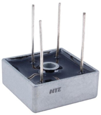 NTE5322W Full Wave Single Phase Bridge Rectifier with Wire Leads