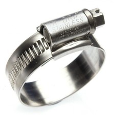 Image of 2 x JCS Hi-Grip (Jubilee) Stainless Steel Hose Clips/Clamps. Size 12 - 9.5-12mm