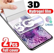 2X SAMSUNG GALAXY S24 S23 S22 S21 PLUS ULTRA BULLETPROOF HYDROGEL SCREEN PROTECTOR
