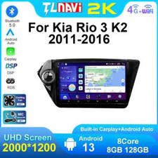 For KIA RIO2 K2 2011-2016 Carplay Android Car Radio Multimedia Player GPS Screen