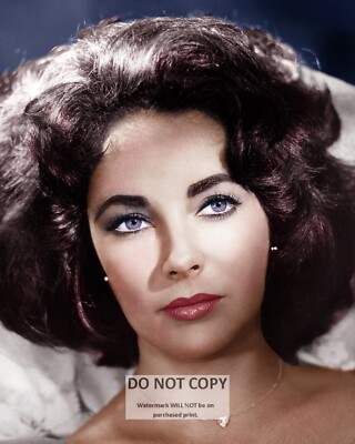 ELIZABETH TAYLOR LEGENDARY ACTRESS - 8X10 PUBLICITY PHOTO (ZY-860)