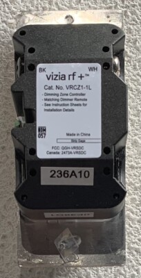 Contrôleur De Gradation Leviton Vizia RF+ Z-Wave 1 Zone - VRCZ1-1LZ