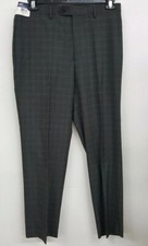 Ralph Lauren Dark Grey Graph Flat Front Men's Dress Pants NWT 79.50 Choose Sz