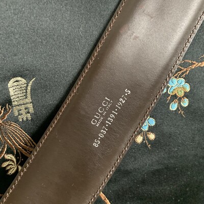 小物 1980s GUCCI HORSE BELT 1970s/1980s Gucci Horse Head Horseshoe Buckle Black
