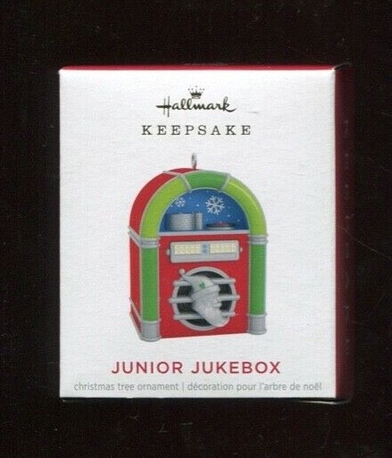 2021 Hallmark Ornament - JUNIOR JUKEBOX - Mini Musical Ornament - New in Box