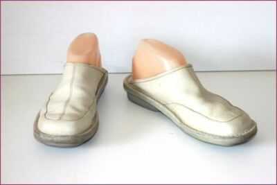 ARCUS Mules Cuir Blanc cassé T 38 BE