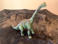 Vintage Brachiosaurus Toy Dinosaur 1999 Large Solid Plastic Figure Posable Legs