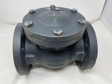 NIBCO NHE30JF F-918-B IBBM Cast Iron Swing Check Valve 3" 125SWP 200WOG
