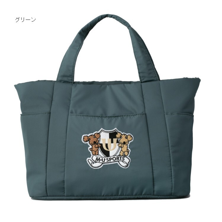 M・U  SPORTS の bag MU Sports M.U Sports Cart Pouch Golf 703H1020 Green Women's