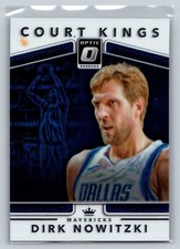 2017-18 Panini Donruss Optic Court Kings Dirk Nowitzki #17 HOF