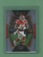 Derrick Gore 2021 Panini Select #184 RC Kansas City Chiefs