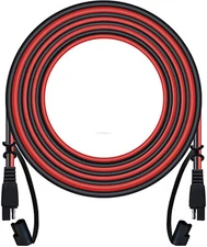 1M 14AWG SAE to SAE Extension Cable 2 Pin Quick Disconnect Wire Harness Cord