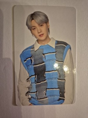BTS Suga Yoongi Wev x Shinhan Official Photocard Kpop Bangtan Boys