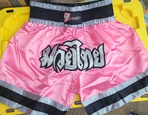 REVGEAR Muay Thai Shorts Size 2XL Soft Pink Boxing Kickboxing MMA NEW