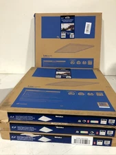 LOT OF 4 Metalux 2ft x 2ft Integrated LED Prismatic LED Panel 4000K New