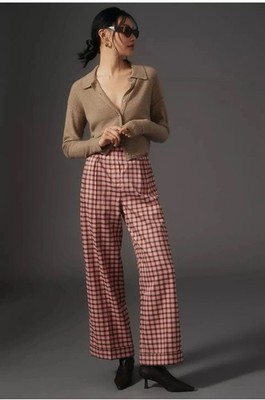 ANTHROPOLOGIE FRNCH Palmer Trousers. Size S. MSRP $128