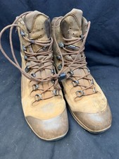 HAIX Scout German Army Combat Walking Hiking Boots Brown Goretex Size UK 9.5