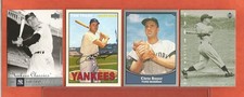 Yankees Card Lot 4 Roger Maris Clete Boyer Tom Tresh Cerv Cards 1990's-2020's