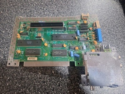 Original OEM Nintendo NES Console Motherboard Only CPU-07 TESTED WORKING 