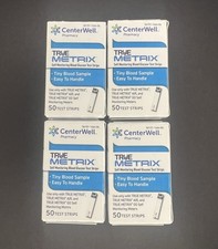 200 Centerwell True Metrix Diabetic Blood Glucose Test Strips Sealed Exp 2027