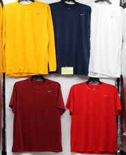 Nike Dri Fit LEGEND LONG SHORT SLEEVE Multicolor NWT MENS SZ 2XL Lot Of 5
