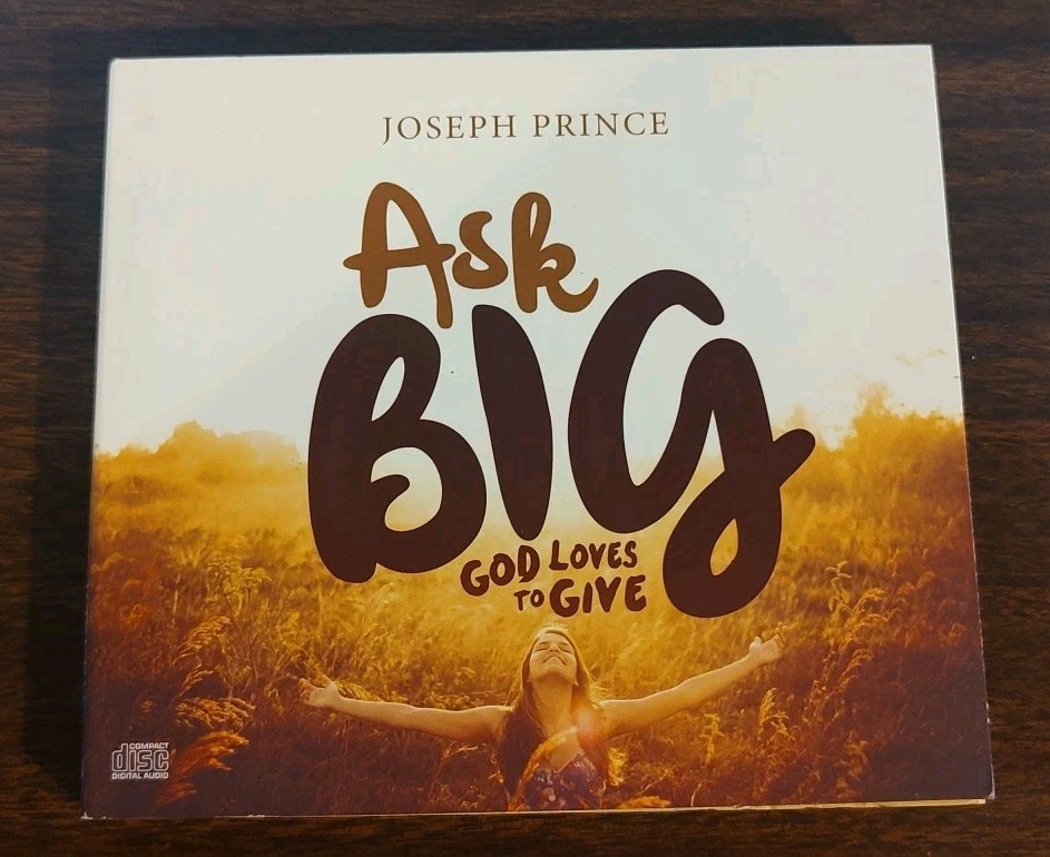 Joseph Prince Audiobook Ask Big ! God Loves To Give Used 2 Cd Set 2015 Two Cd's