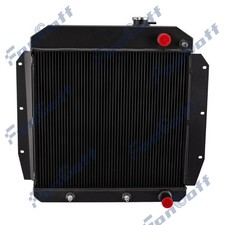 3 Row Aluminum Radiator Fit 1955-1959 Chevy Pickup Truck 3.8l-5.3l V8 New