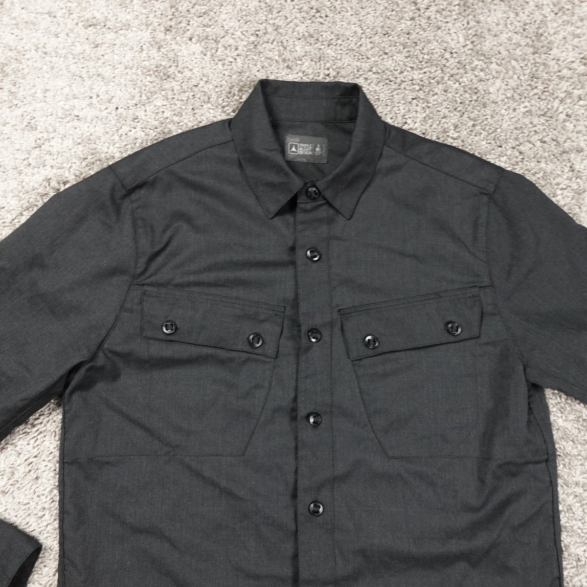TAD Gear Triple Aught Design Signal Field Shirt Blackout Mens 
