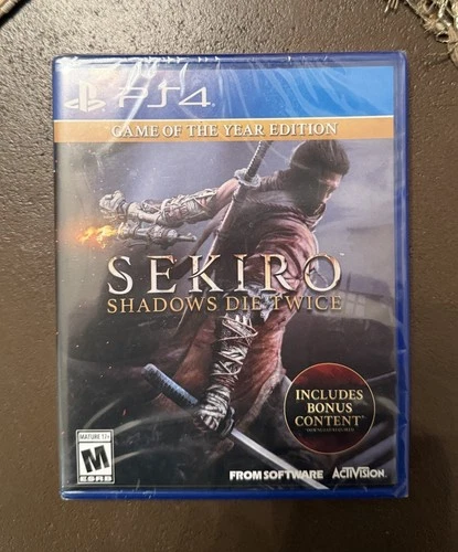 Sekiro Shadows Die Twice Game Of The Year Edition (Playstation 4) Brand New