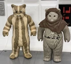 (2)Vintage Star Wars Ewok Action Figure Lot. 9