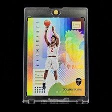 Collin Sexton 2018-19 NBA Panini Status Rookie Prominence Holo Foil Card RC #8. rookie card picture