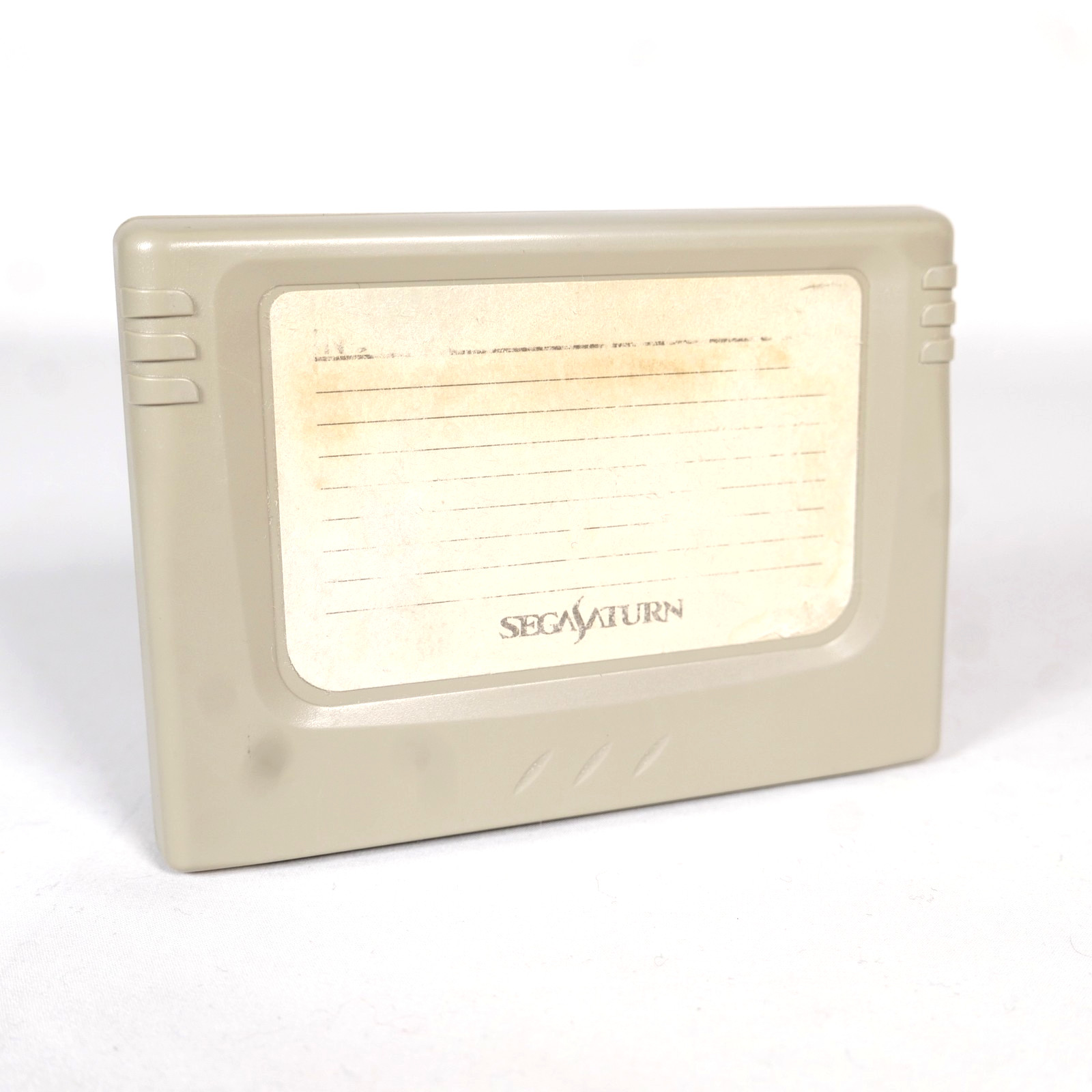 Carte Memoire Sega Saturn Officiel HSS-0111 Grey pour sauvegardes de jeux