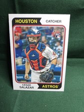 2023 Topps Heritage High Number - Cesar Salazar #655 (RC)