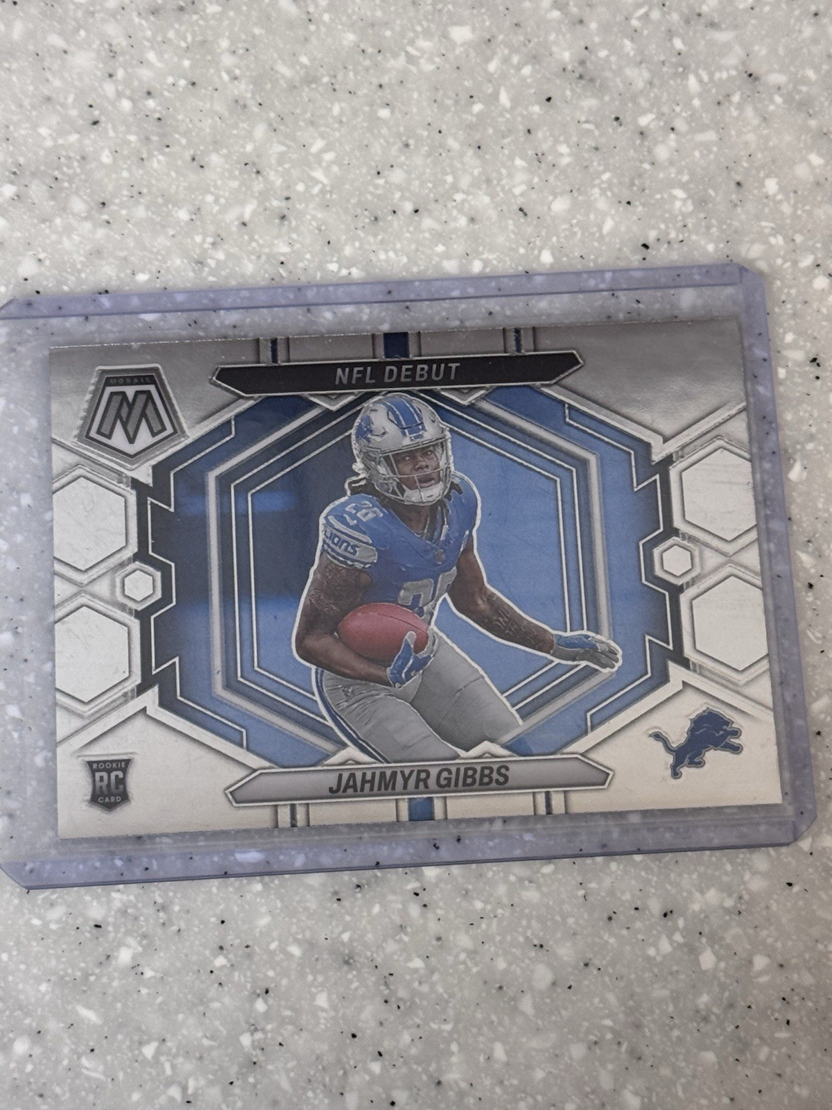 2023 Mosaic Jahmyr Gibbs Nfl Debut RC - Detroit Lions  Rookie Card 