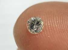 0.08ct Round Brilliant Cut Natural Diamond – Loose – SI1 Clarity G-H Colour