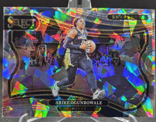 2025 Panini Select WNBA Arike Ogunbowale #6 Snapshots Ice Prizm Insert Wings