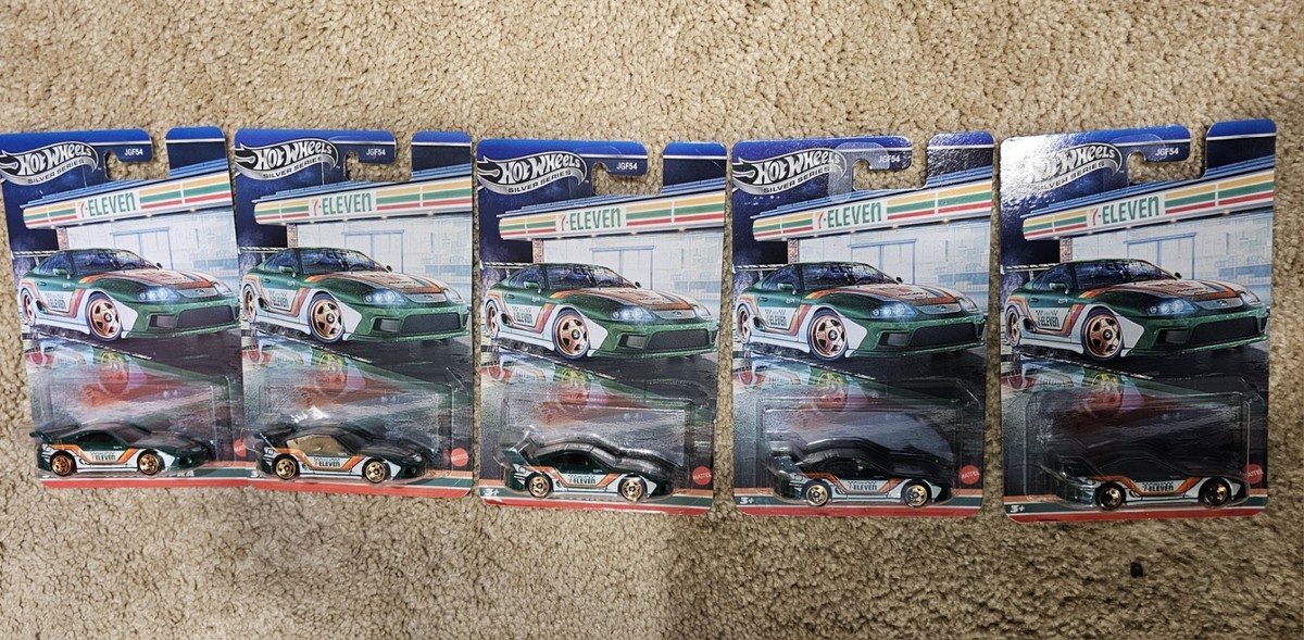 Hot Wheels Silver Series 7-Eleven Toyota Supra 7/11