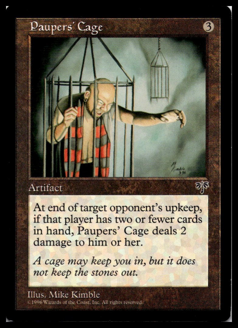 MTG Paupers' Cage - Mirage LP