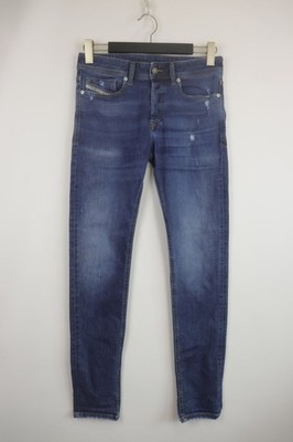 DIESEL SLEENKER Denim Blue 009DK Skinny Jeans Size W29 L32