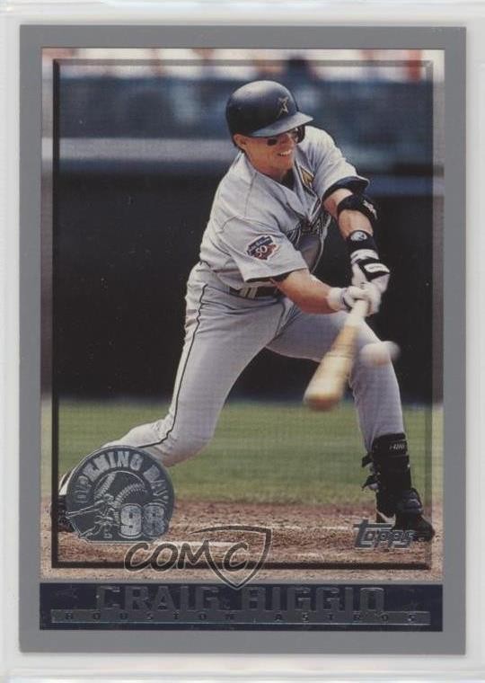 1998 Topps Opening Day Craig Biggio #144 HOF 04dl