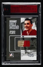 2014 ITG Ultimate Memorabilia 14th Edition Fall Expo 1/1 Jacques Plante HOF 4f5