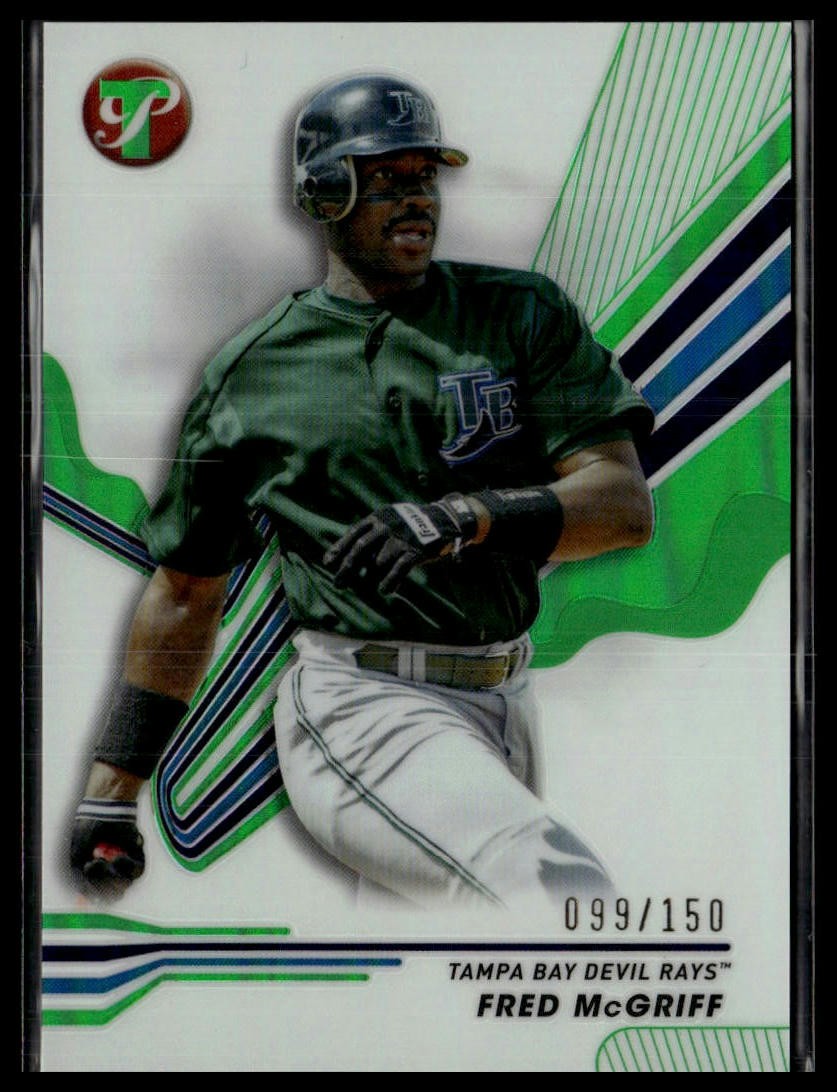 2024 Topps Pristine #225 Fred McGriff Green Refractor #/150
