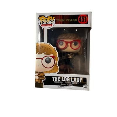 Funko POP! TV Twin Peaks The Log Lady Vinyl Figure #451 Damaged Box 