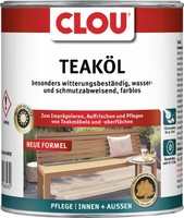 Clou TeaköL 750 Ml Farblos HolzöL
