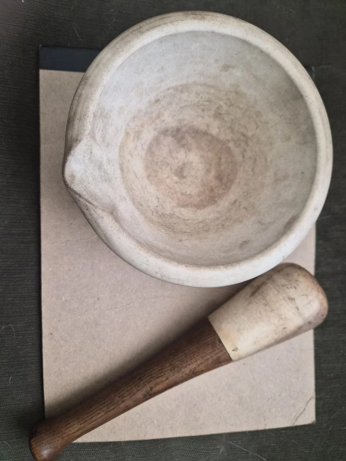 Vintage Antique Mortar and pestle