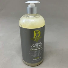 DESIGN ESSENTIALS Almond & Avocado Moisturizing & Detangling Shampoo 34Fl oz